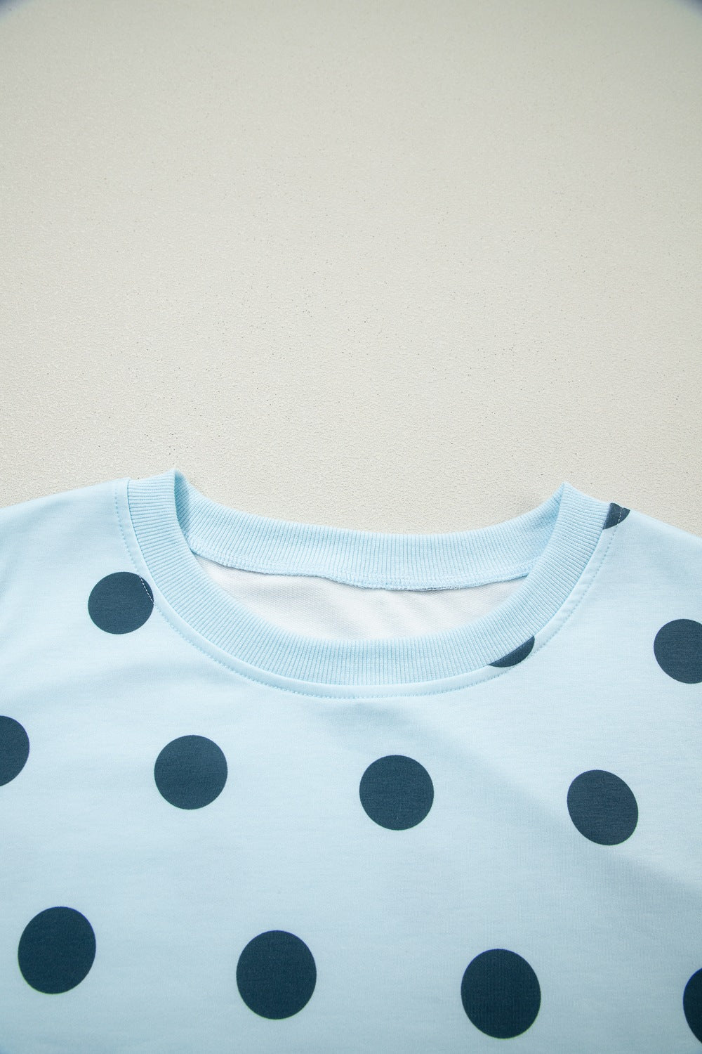 Polka Dot Casual Outfit Set Women's Sleeveless Top and Drwastring Skort