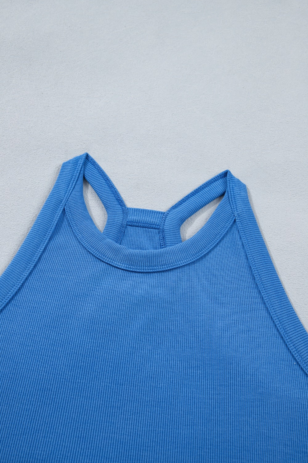 Women's Outfit Set Sleeveless Cropped Top and Pocketed Skort Casual Summer