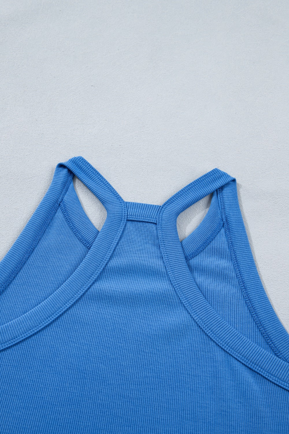 Women's Outfit Set Sleeveless Cropped Top and Pocketed Skort Casual Summer