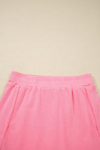 Women's Outfit Set Sleeveless Cropped Top and Pocketed Skort Casual Summer