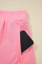 Women's Outfit Set Sleeveless Cropped Top and Pocketed Skort Casual Summer