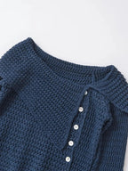 Knit Cardigan Lapel Neck Crossover Button Long Sleeve Sweater Sa20db712e36847038155608fad8e018cQ STYLEINGER