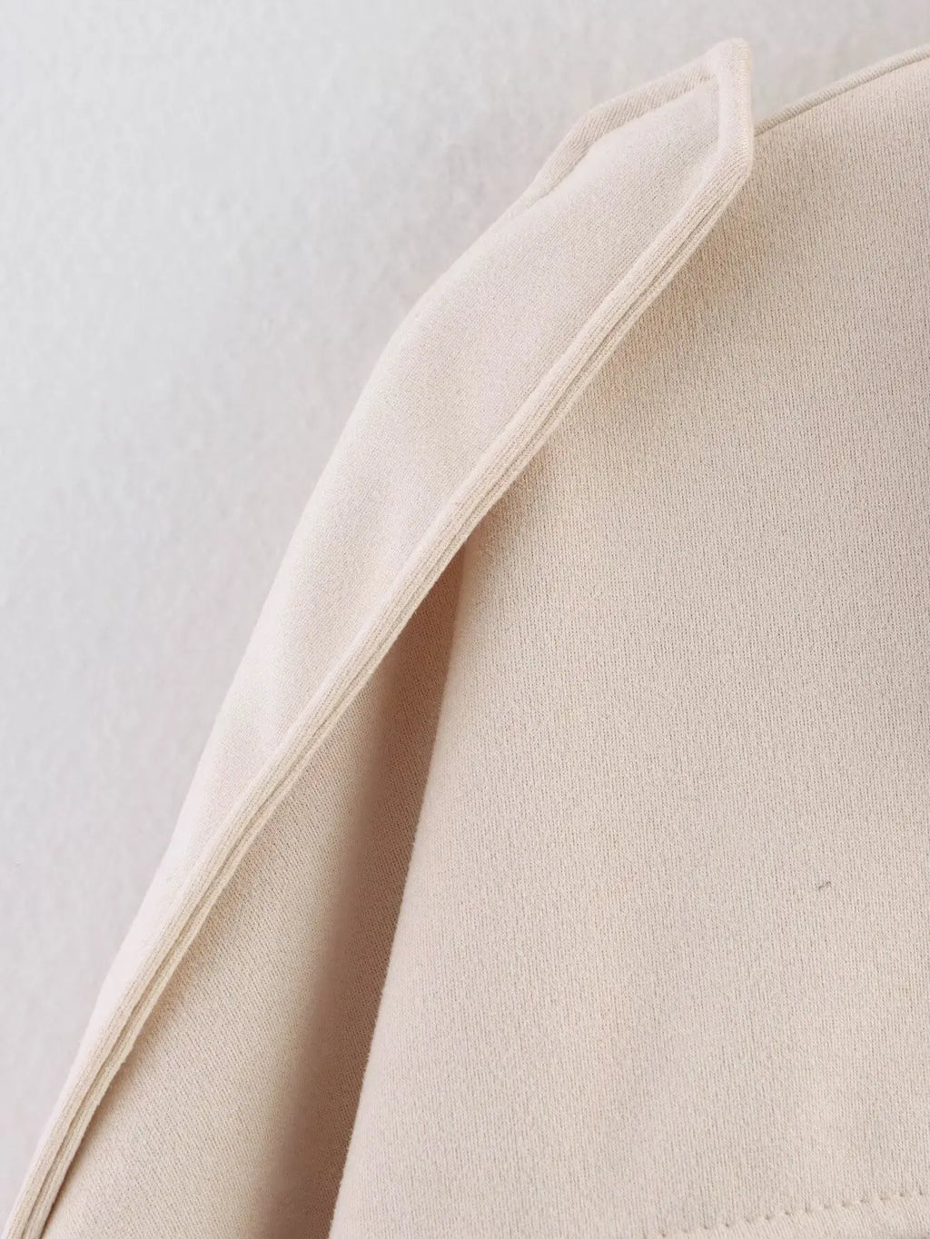 Women's Suede Textured Bomber Jacket Long Sleeve Lapel Collar Loose Coats Casual Outerwear