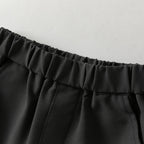 Dave & Bella Boys' Dark Grey Harem Pants – Soft Loose Trousers for Kids Ages 4–12