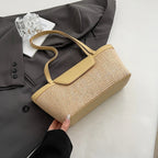 Weave Straw Shoulder Bag for Women - 2025 Summer Tote Yellow 37cmx16cmx11cm Sb0ad36bd8bf64a249af2fa30fd7699bbv STYLEINGER