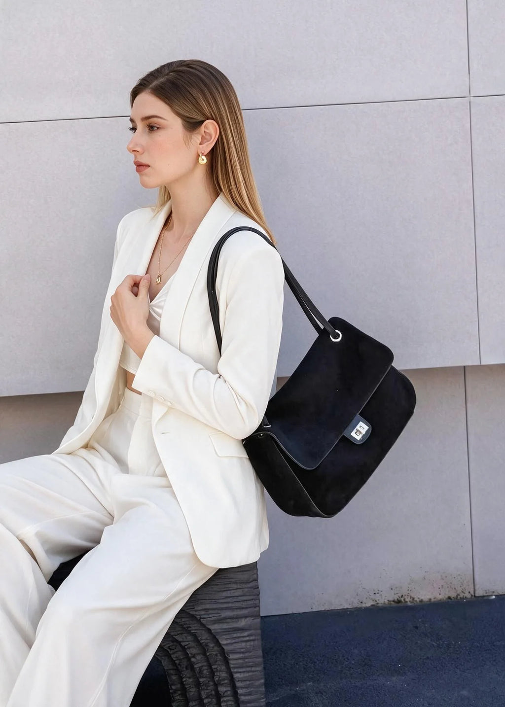 Women's Genuine Leather Large Capacity Tote Bag – Vintage Cowhide Shoulder & Crossbody