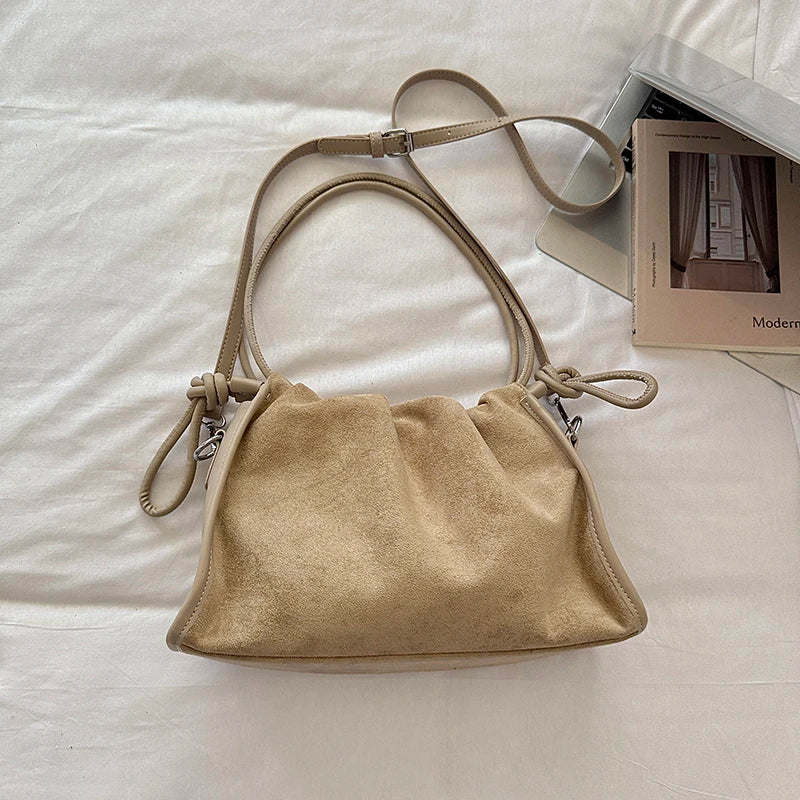 Women's Soft PU Tote Shoulder Bag with Hasp Closure