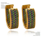 Women's Gold-Tone Cubic Zirconia Drop Earrings