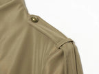 Women's High Street Casual Chic Shorts Suit Single Breasted Jacket Outfit Set