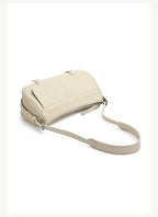 Women's Vintage Genuine Leather Crossbody Bag – Soft Cowhide Bowling Shoulder Bag