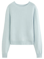 Women's Sweater 100% Wool Crew-Neck Pullover Regular Fit Full-Sleeve Soft Warm Knit Casual Office Winter