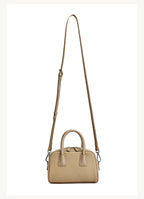 Women's Genuine Cowhide Leather Satchel – Pillow Crossbody Shoulder Bag