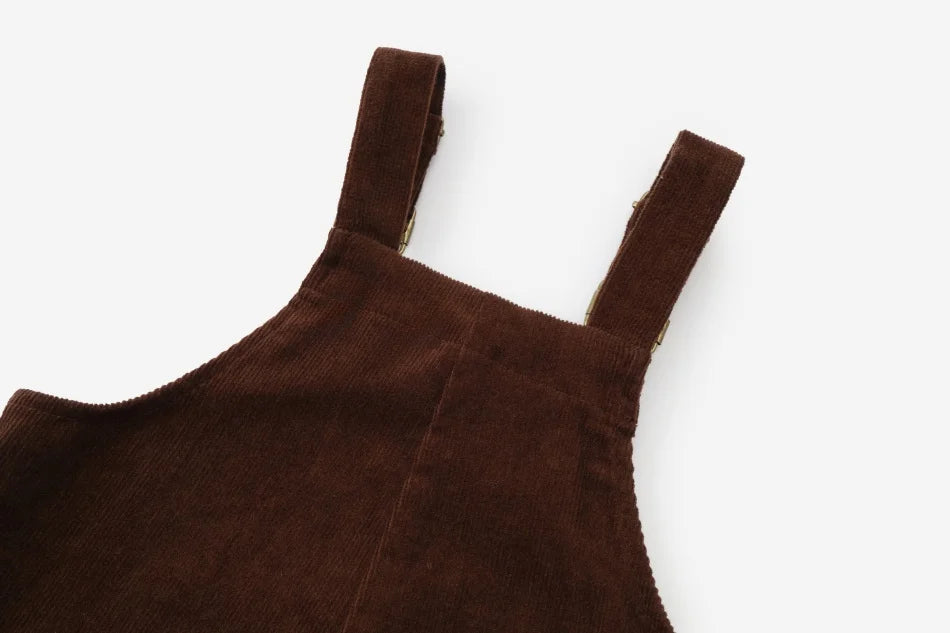 Conjunto Infantil de Veludo Cordurão - Blusas Estampadas Outono Unissex