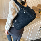Women's Soft Faux Leather Hobo Shoulder Bag