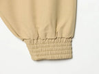 Women's Fashion Cropped Jackets V-Neck Long Sleeves With Bow Solid Pullover Chic Lady Outfits