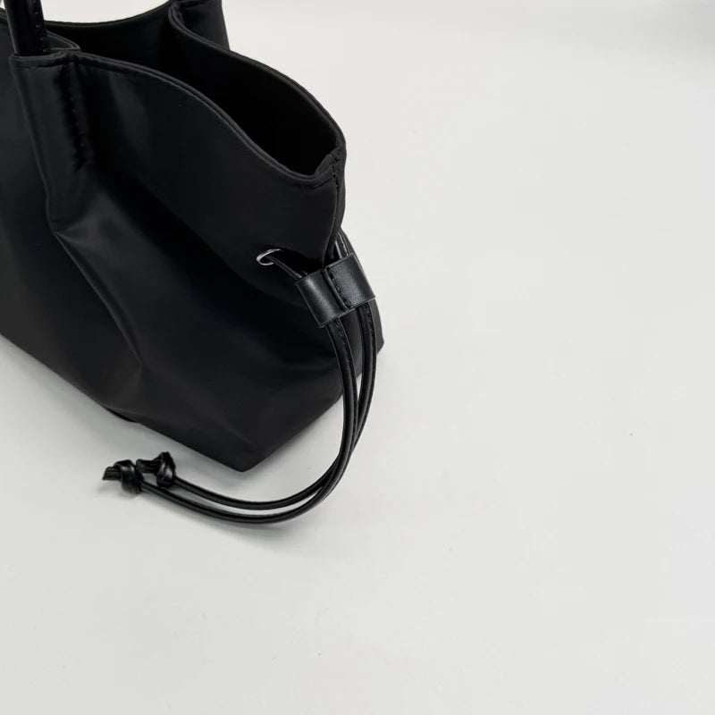 Women's Large Capacity Tote Bag – Hasp Closure, Shoulder Strap, 38×18×10 cm