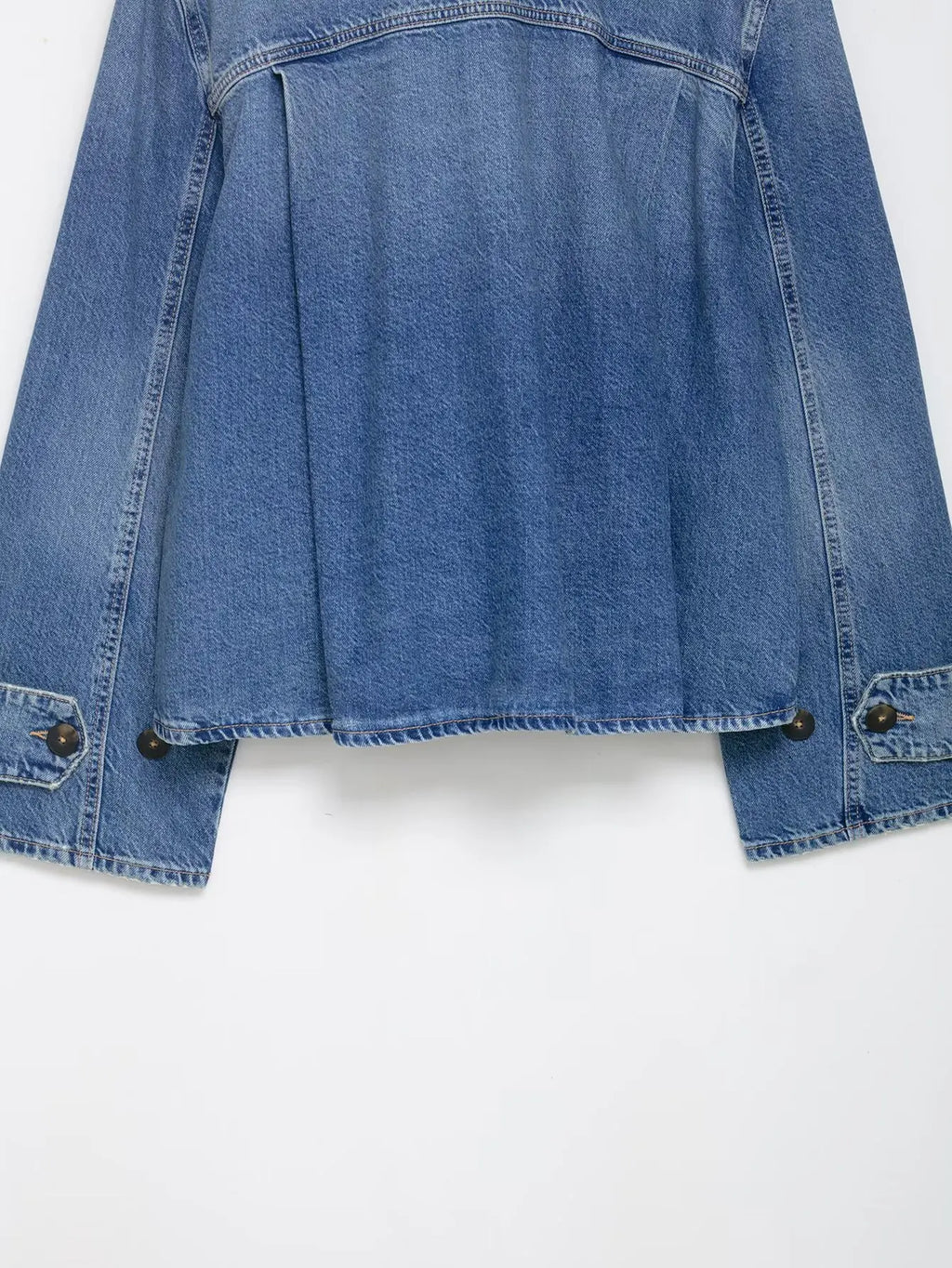 Women's Street Fashion Denim Jackets Long Sleeves High Neck New Casual Denim Coats ﻿