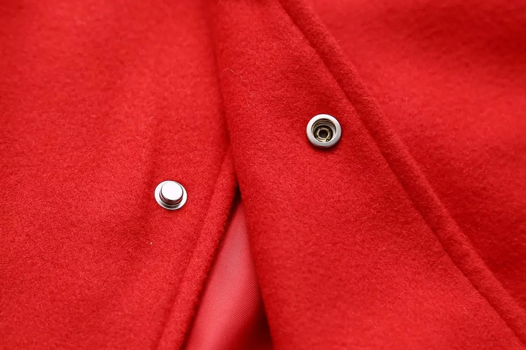 Womens Coat Vintage Solid Stand Collar Office Outwear Casual Trendy Long Sleeve Single Breasted Jacket