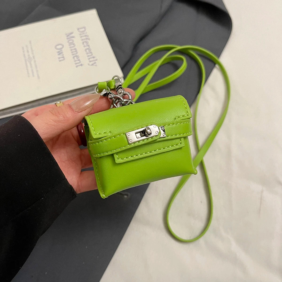 Mini PU Leather Crossbody Bag for Women - Cute Green Handbag green Mini(Max Length<20cm) Se3fb05cfe845497c879a12b03bd8d146y STYLEINGER
