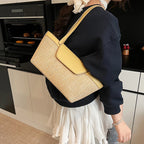 Weave Straw Shoulder Bag for Women - 2025 Summer Tote Se496c06881d54f8da2e64c1c23b35a3f9 STYLEINGER