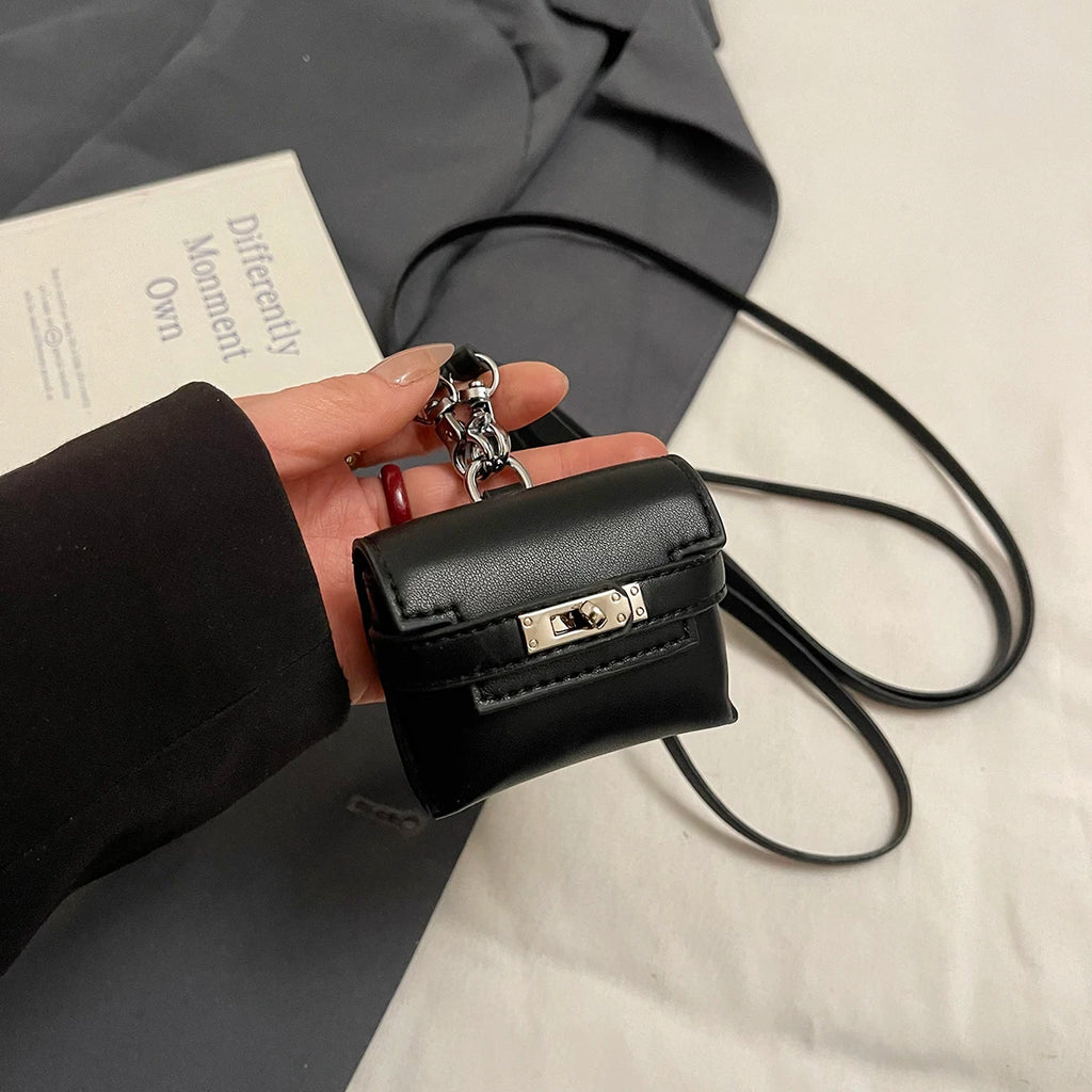 Mini PU Leather Crossbody Bag for Women - Cute Green Handbag black Mini(Max Length<20cm) Se6c630a79daf4be4abf55a8401b8ba06z STYLEINGER