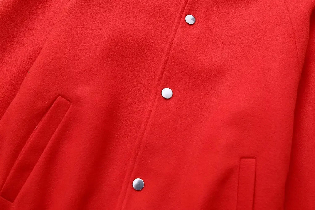 Womens Coat Vintage Solid Stand Collar Office Outwear Casual Trendy Long Sleeve Single Breasted Jacket