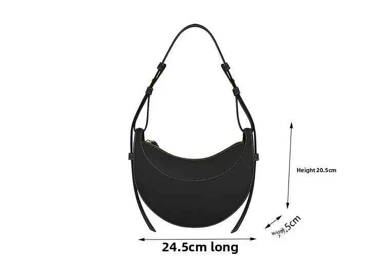 Textured Crescent Women Bag, Underarm Handbag, Single Shoulder Crossbody Bag Sf3105e8151fd4783beba076b0fb32aa5Z STYLEINGER