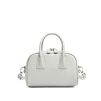 Women's Genuine Cowhide Leather Satchel – Pillow Crossbody Shoulder Bag