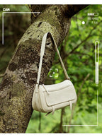 Women's Vintage Genuine Leather Crossbody Bag – Soft Cowhide Bowling Shoulder Bag