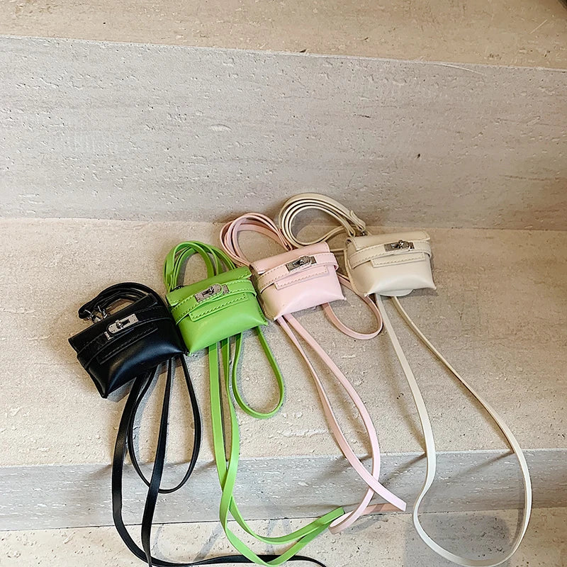 Mini PU Leather Crossbody Bag for Women - Cute Green Handbag Sf753bd0a5e524fac9cec56562218df54h STYLEINGER