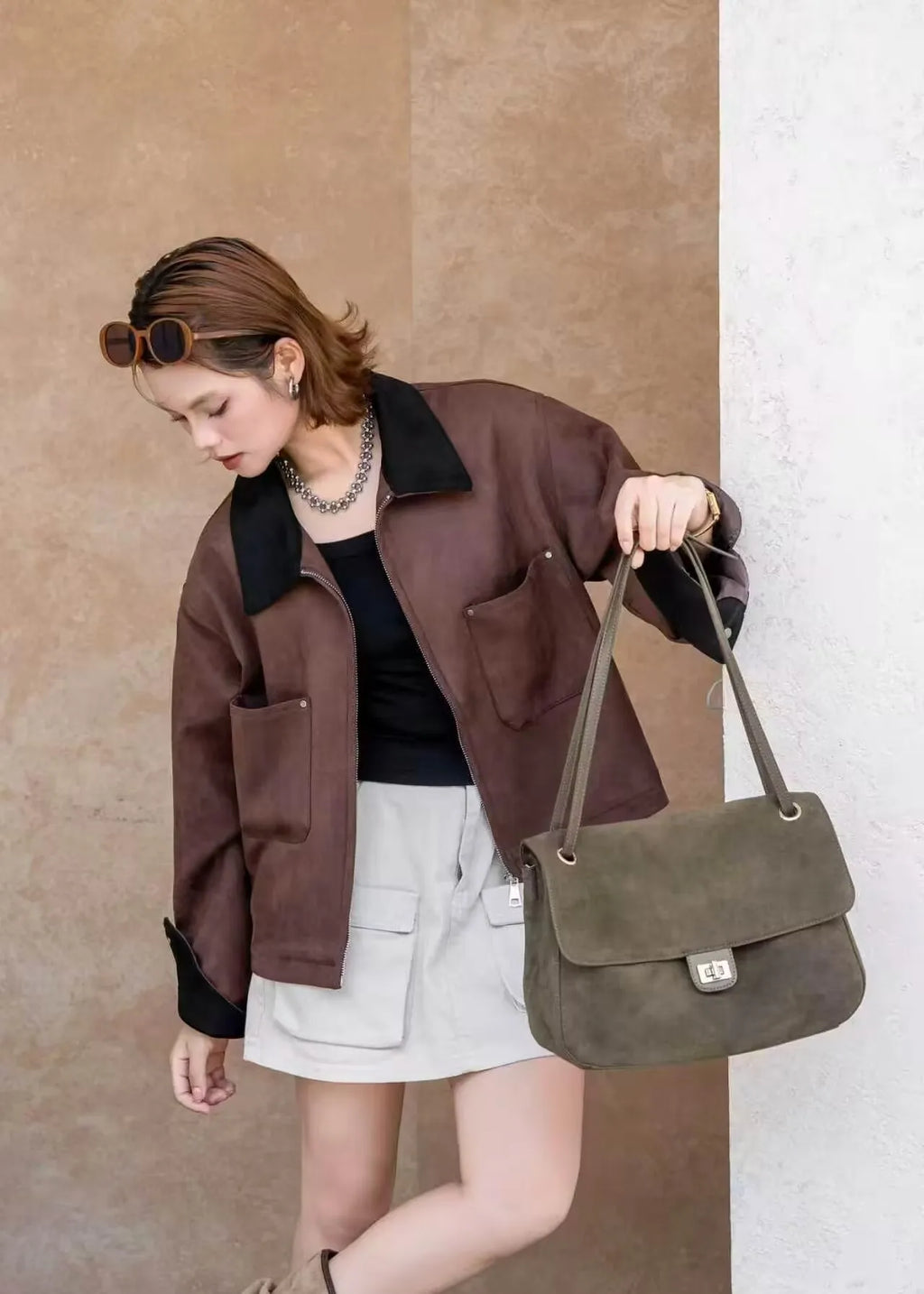Women's Genuine Leather Large Capacity Tote Bag – Vintage Cowhide Shoulder & Crossbody