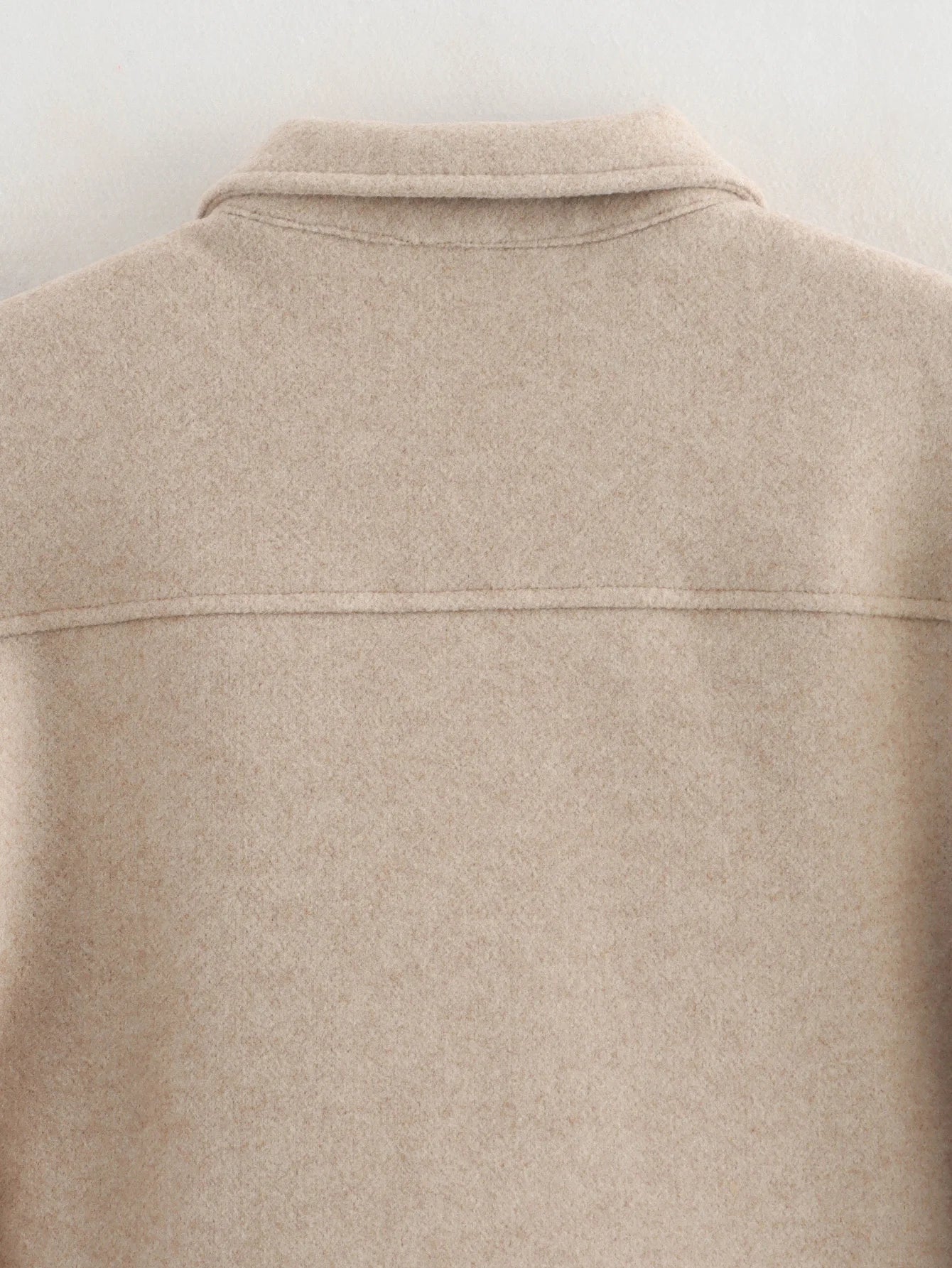 Women's Zipper Jacket Coat Winter Long Sleeve Pocket Outerwear Coat Short Street Elegant