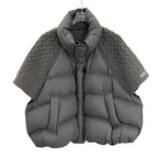 Women's Quilted Puffer Vest with Stand Collar