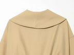 Women's Fashion Cropped Jackets V-Neck Long Sleeves With Bow Solid Pullover Chic Lady Outfits