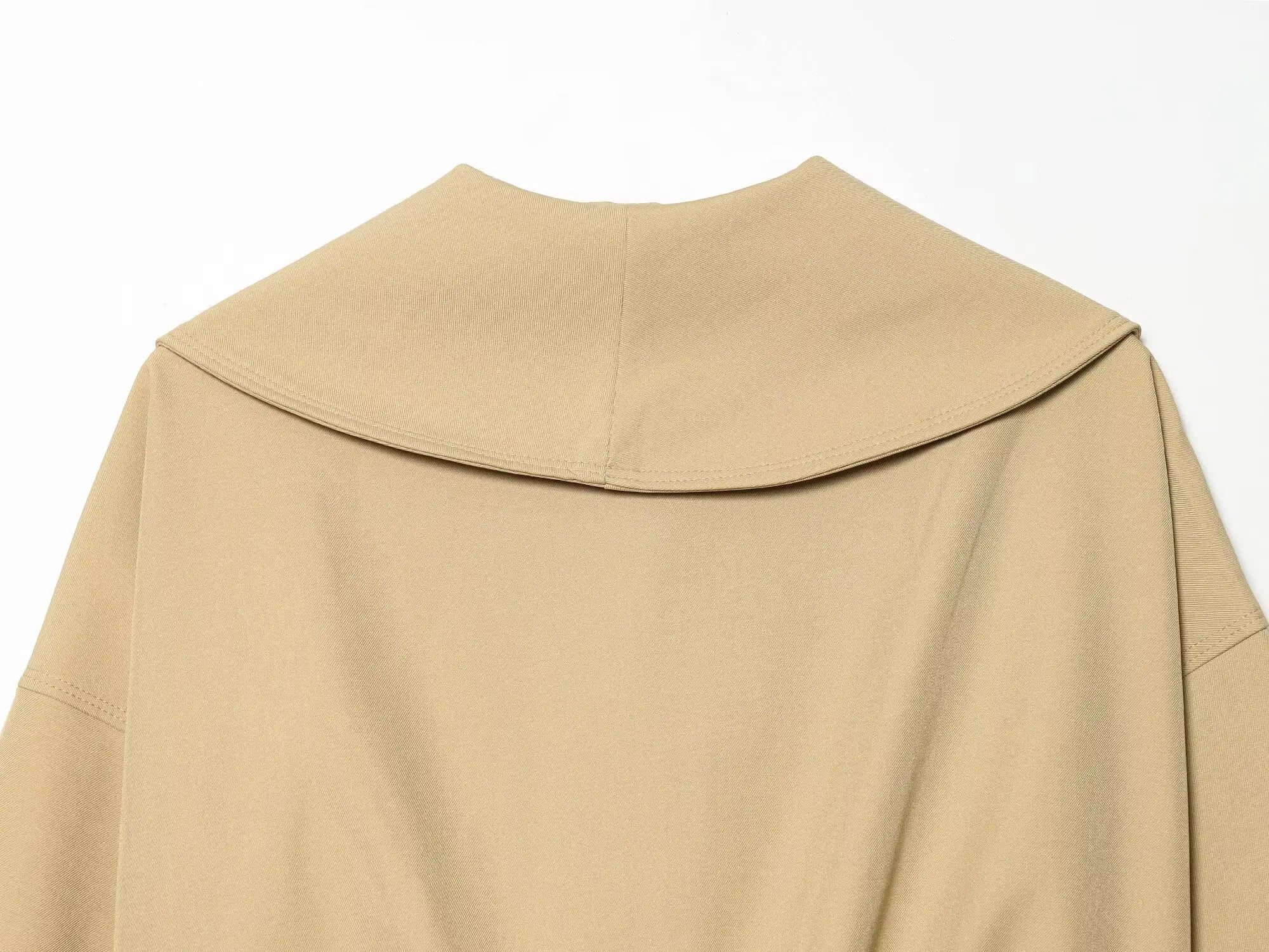 Women's Fashion Cropped Jackets V-Neck Long Sleeves With Bow Solid Pullover Chic Lady Outfits