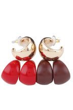 Bulky Hoop Earrings Set with Multiple Bold Hoops, Approx. 1x1 Inch, Lightweight and Polished Finish
