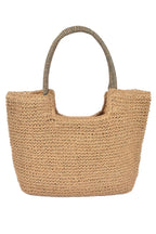 Faux Straw Tote Bag – Lightweight, Spacious, Durable Women's Handbag