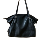Women's Large Shoulder Bag Star Beaded Straps Pu Leather Casual Handbags
