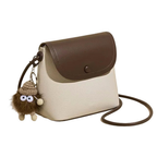 Women's Mini Crossbody Bag Pu Leather Flap Simple Solid Charm Purses