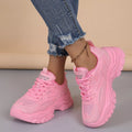 Women's Platform Sneakers | Lace-Up Round Toe Athletic Casual Shoes EU 35–41