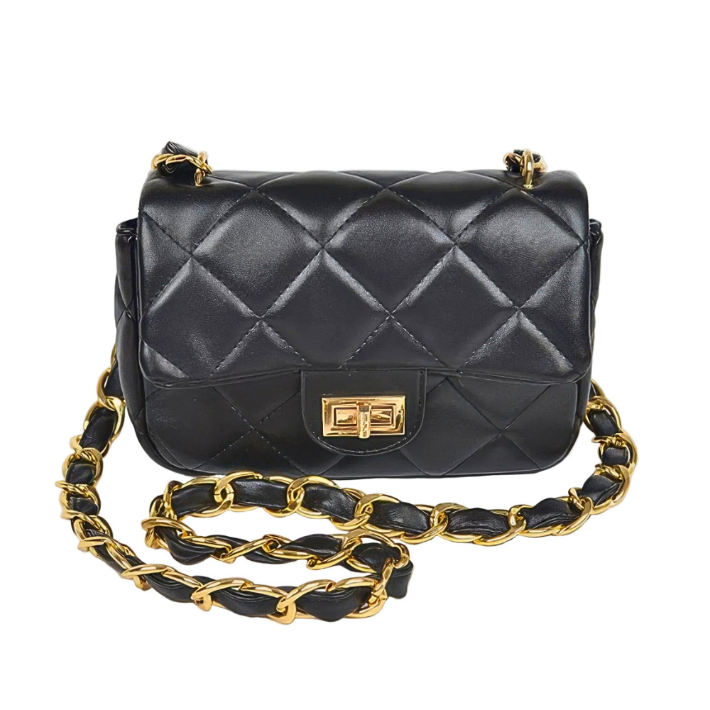 Women's Shoulder Bags Quilted Plaid Flap Chain Strap Small Crossbody Bags