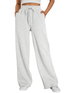 Women's Wide Leg Sweatpants – Loose Baggy Joggers