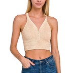 Zenana_Cropped_Bra_Tank_Top_Washed_Ribbed_Seamless_V-Neck_Button_Racerback