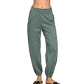 Zenana Joggers Scuba Fabric Elastic Waist Lightweight Casual Active Pants