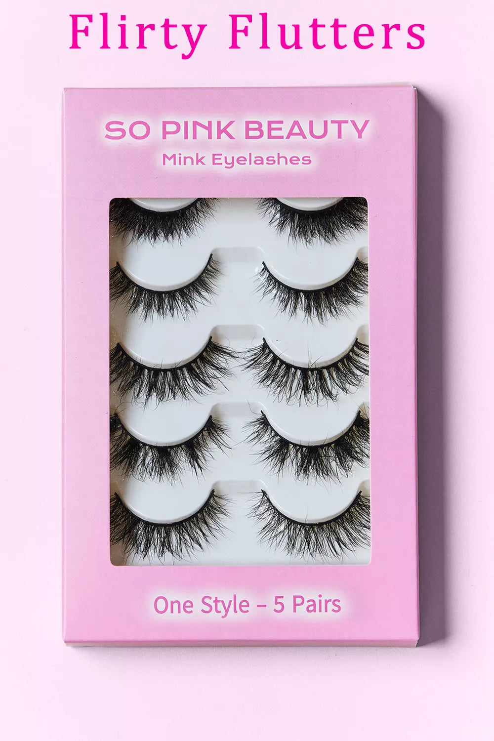 SO PINK BEAUTY Mink Eyelashes 5 Pairs Black Mix Effect a002a34e-4381-4ea4-969b-ada44c111109-Max Trendsi