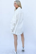 And The Why Distressed Washed Button Down Denim Shacket a0071e4653c04479a2ccf3ab0831f38f-Max-Origin Trendsi