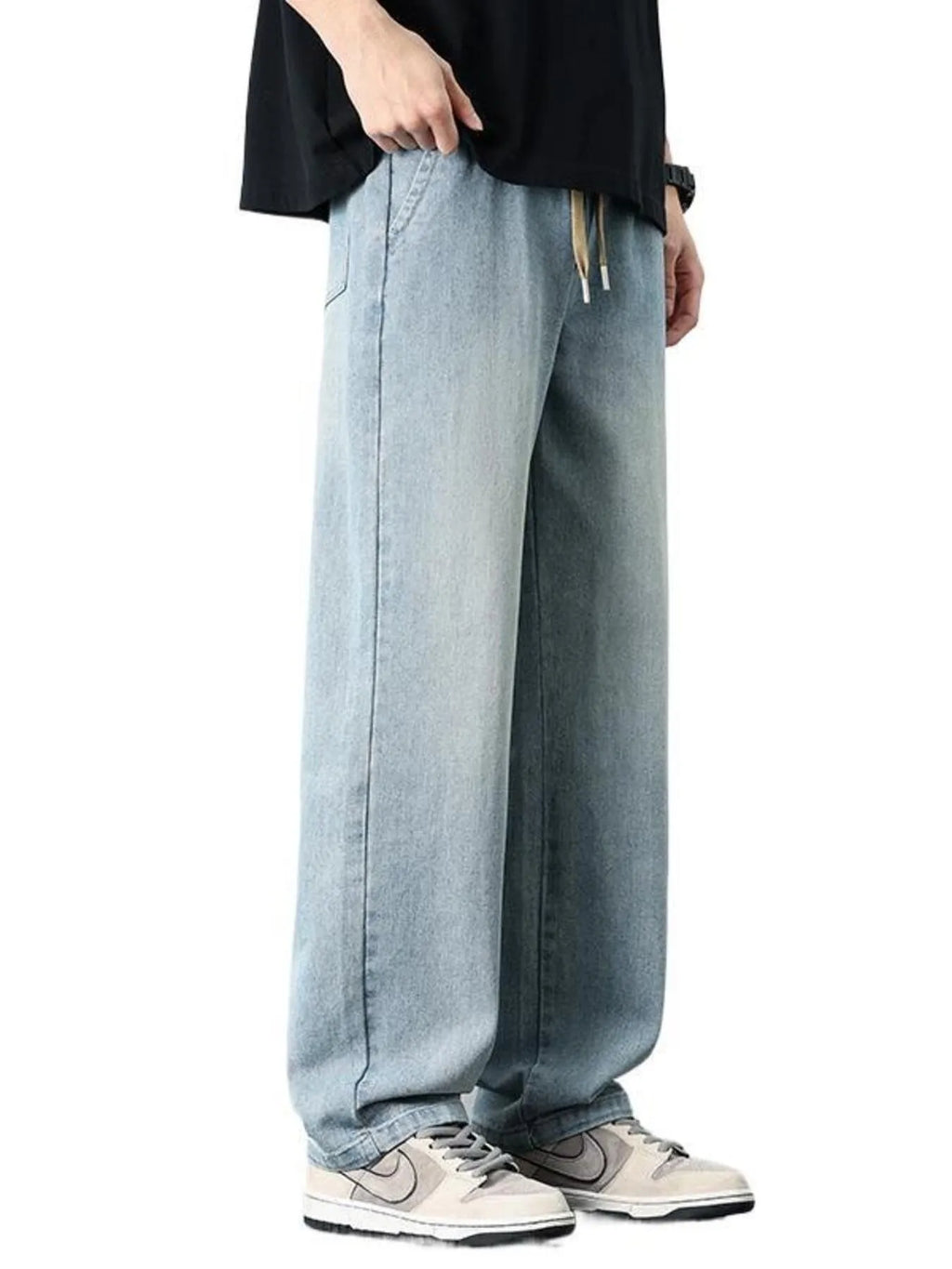 Men's Straight Leg Jeans Light Blue Washed Denim Pants a028b3bb-89ec-49e4-8df1-f48ad4fa2194-Max-Origin Trendsi