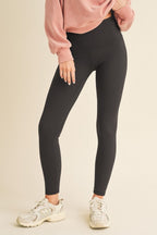 Yelete USA Leggings Women Black Fleece Lined High Waisted Stretchy Black a050c78a-7548-45af-8524-665d716d677b-Max Trendsi