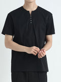 Men's Plus Size Casual Short Sleeve T-Shirt
