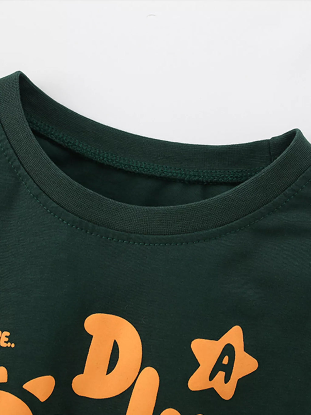 Boys T-Shirt Green Children's Cute Dinosaur Long Sleeve Top a0d9acdadb5247328dce0867f499962d-Max-Origin Trendsi